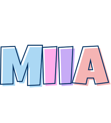 Miia pastel logo