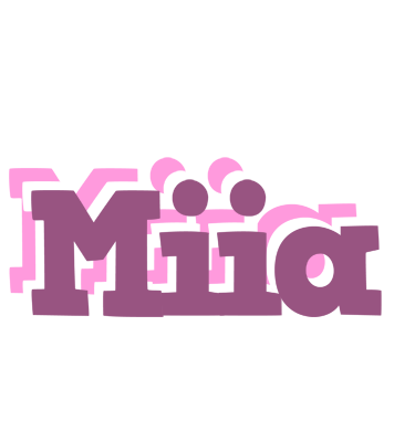 Miia relaxing logo