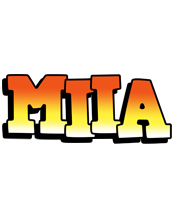 Miia sunset logo