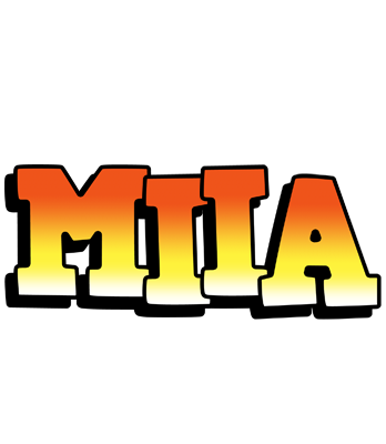 Miia sunset logo