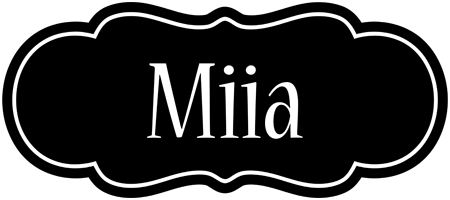 Miia welcome logo