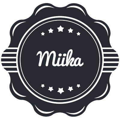 Miika badge logo