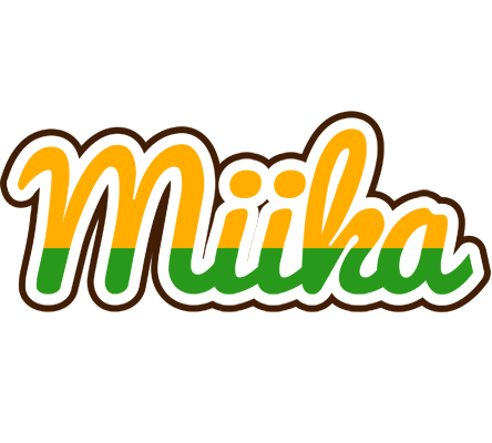 Miika banana logo