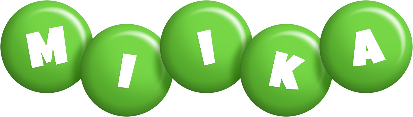 Miika candy-green logo
