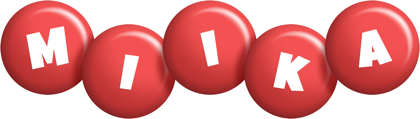 Miika candy-red logo