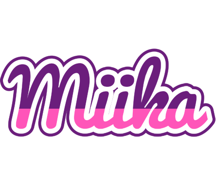 Miika cheerful logo