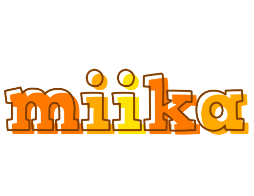 Miika desert logo