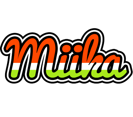 Miika exotic logo