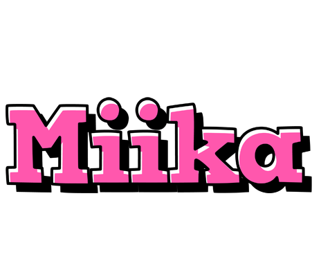 Miika girlish logo