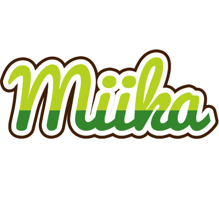 Miika golfing logo
