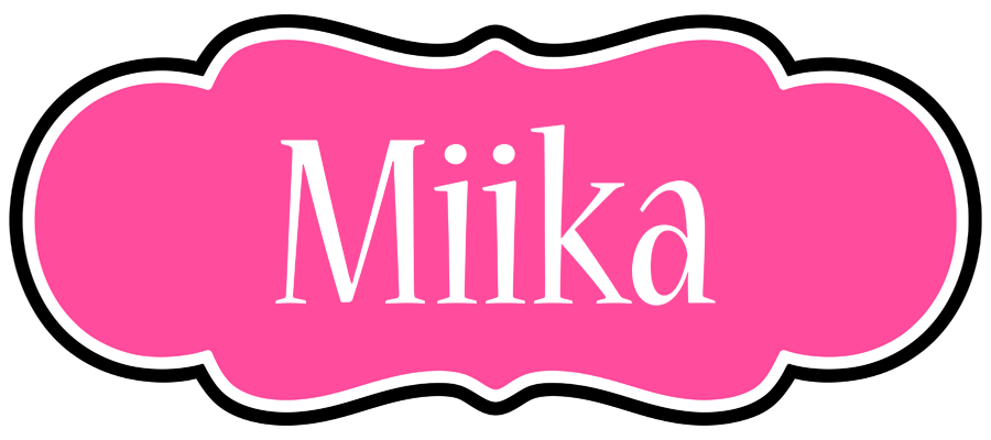 Miika invitation logo