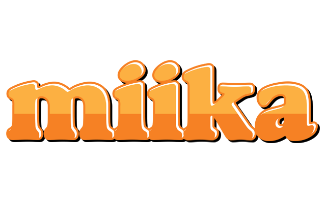 Miika orange logo