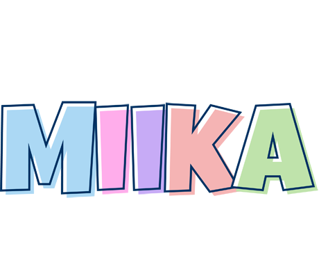 Miika pastel logo
