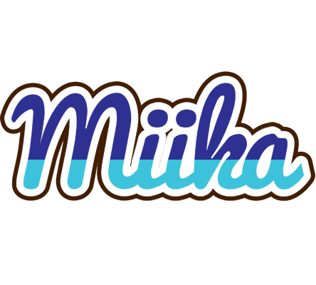 Miika raining logo