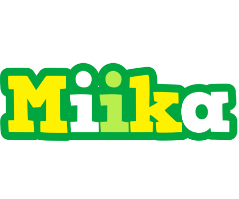 Miika soccer logo