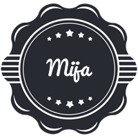 Mija badge logo