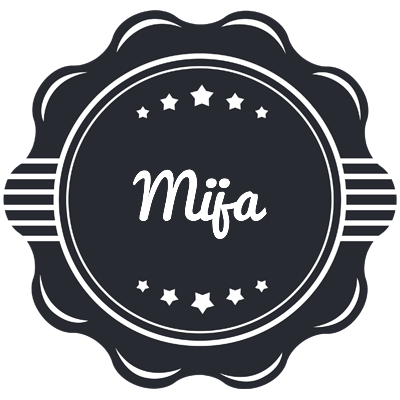Mija badge logo