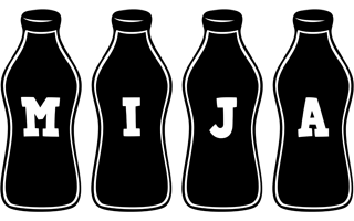 Mija bottle logo