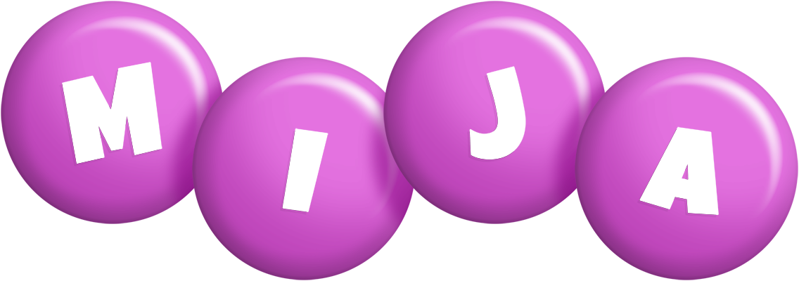 Mija candy-purple logo