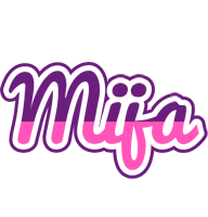 Mija cheerful logo