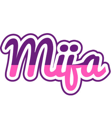 Mija cheerful logo
