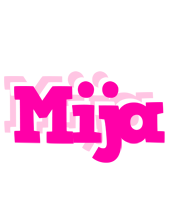 Mija dancing logo