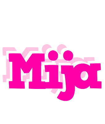 Mija dancing logo