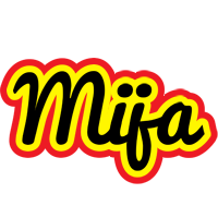 Mija flaming logo