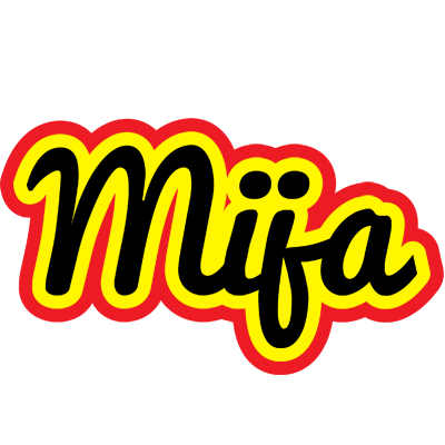 Mija flaming logo