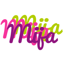 Mija flowers logo