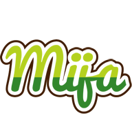 Mija golfing logo