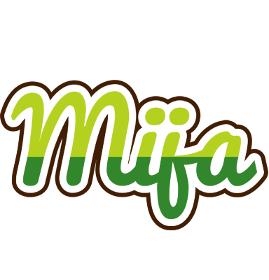 Mija golfing logo