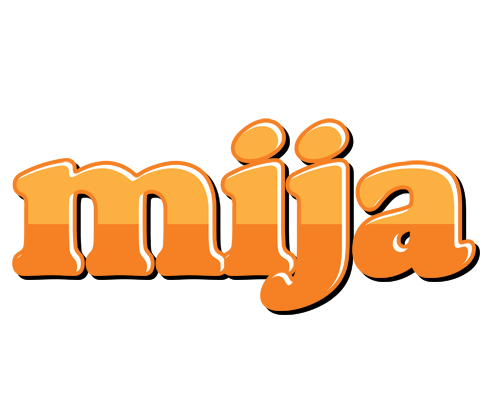 Mija orange logo