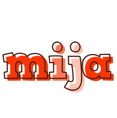 Mija paint logo