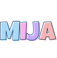 Mija pastel logo