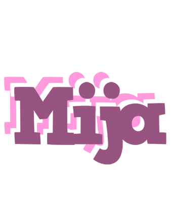 Mija relaxing logo