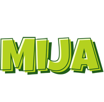 Mija summer logo