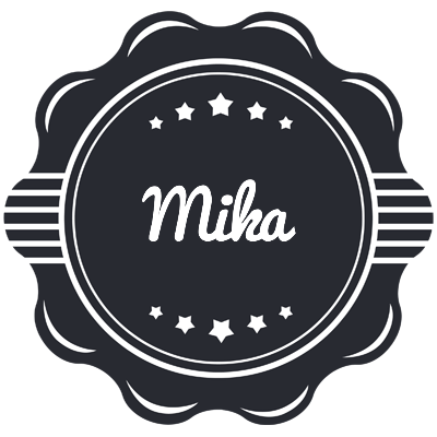 Mika badge logo