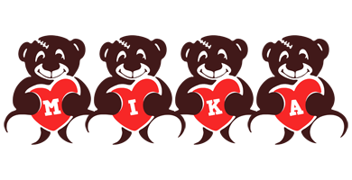 Mika bear logo