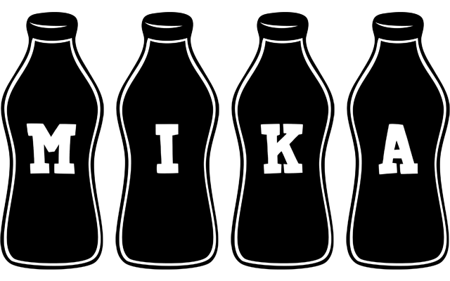 Mika bottle logo
