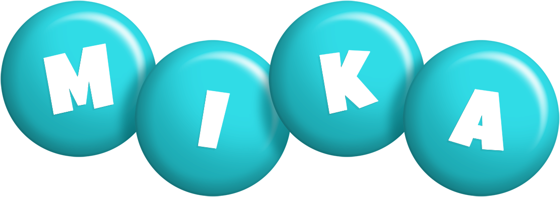 Mika candy-azur logo