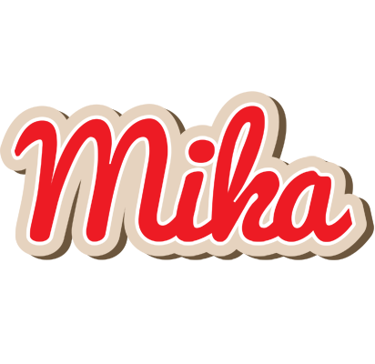 Mika chocolate logo