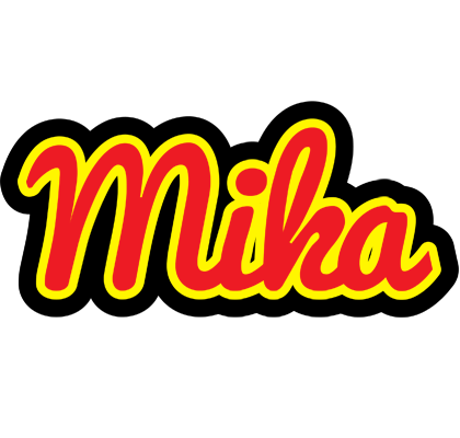 Mika fireman logo