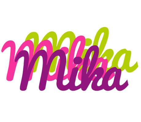 Mika flowers logo