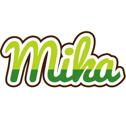Mika golfing logo