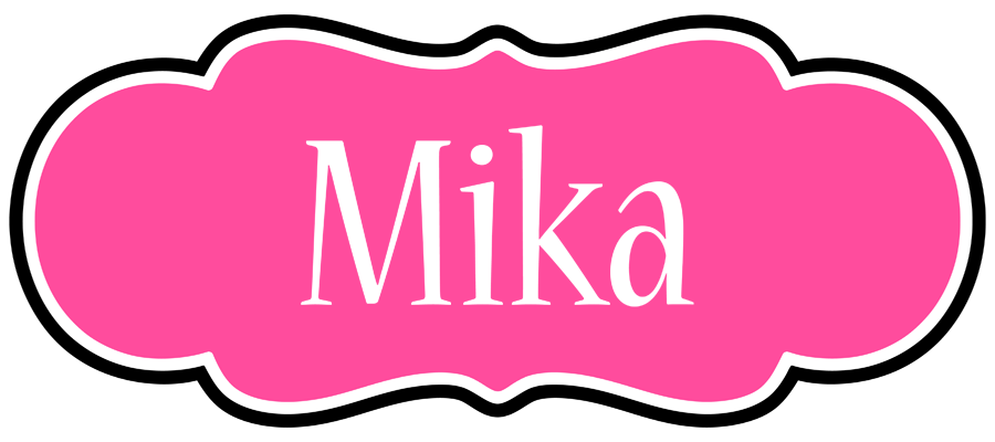 Mika invitation logo