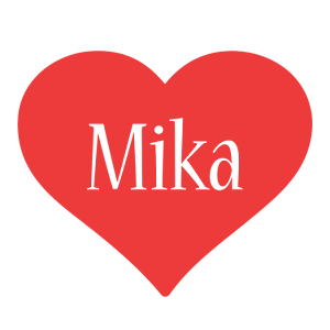Mika love logo