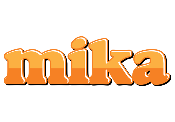 Mika orange logo