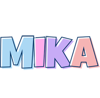 Mika pastel logo