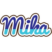 Mika raining logo